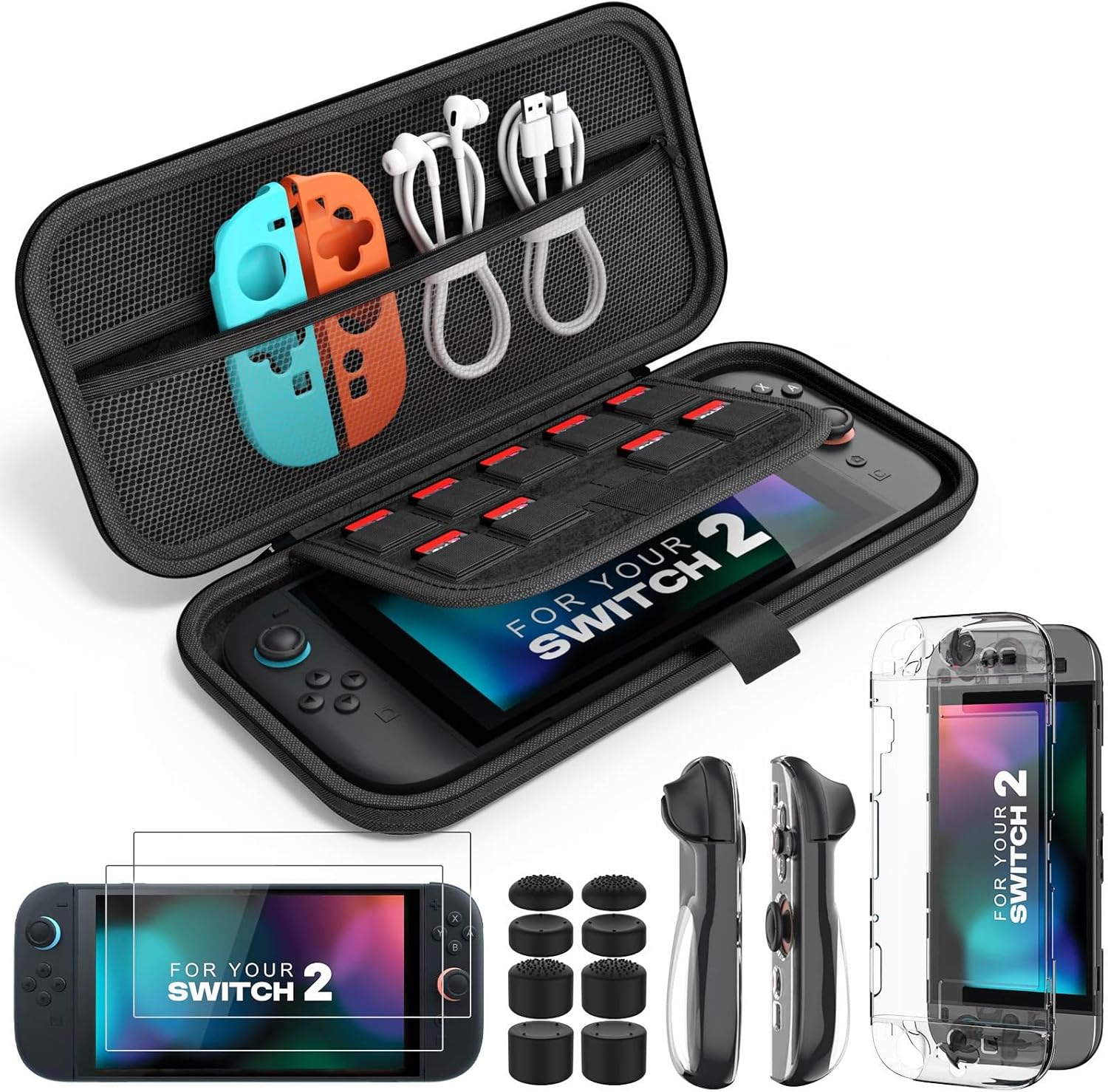 Nintendo Switch グレー + おまけ(保護グラス・スリーブケース) Amazon.co.jp: HEYSTOP Switch ケース ニンテンドースイッチ